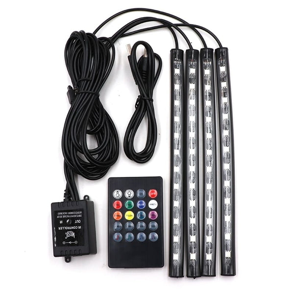 USB Wireless LED Car Foot