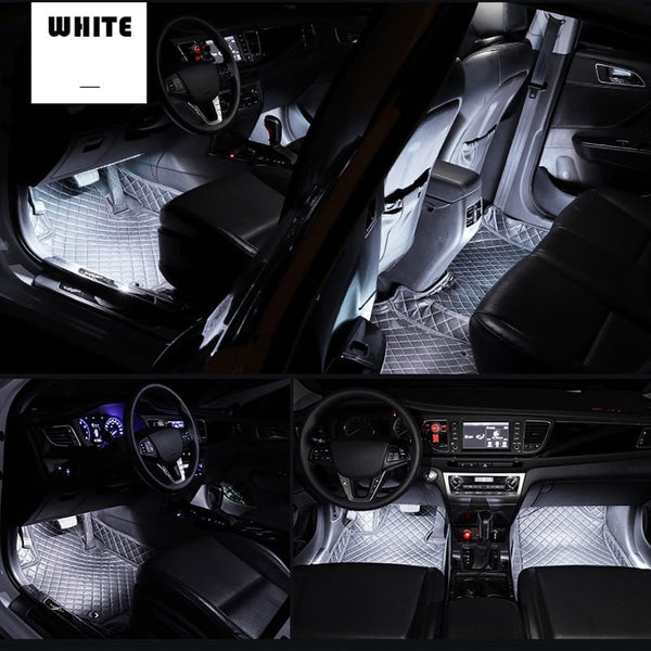 USB Wireless LED Car Foot