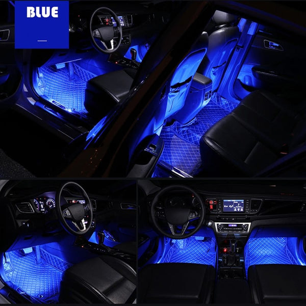 USB Wireless LED Car Foot