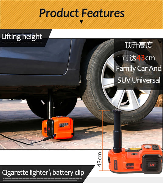 Electric Hydraulic Floor Jack