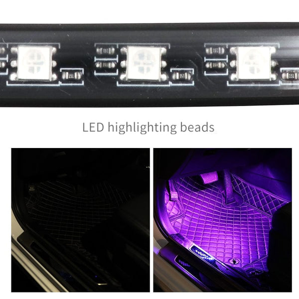 USB Wireless LED Car Foot