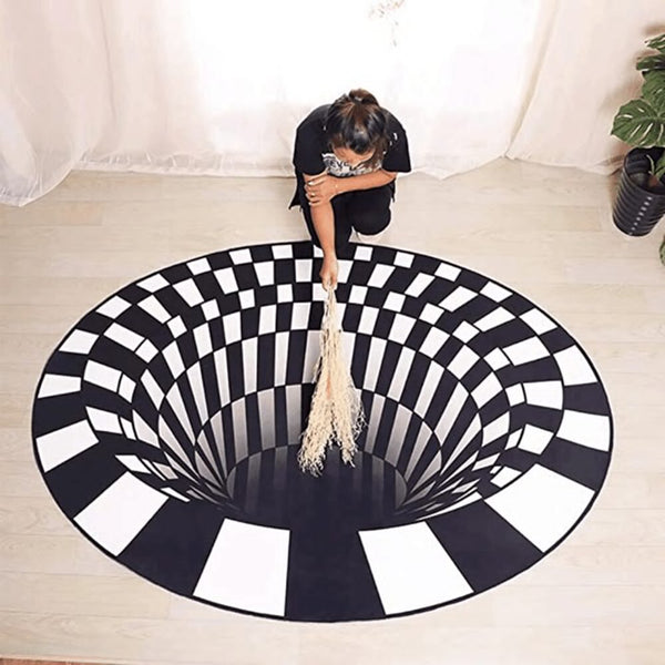 Vortex Illusion Rug