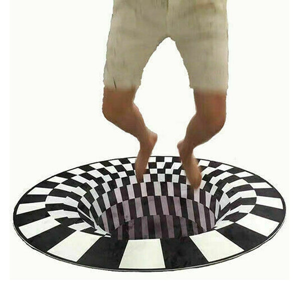 Vortex Illusion Rug