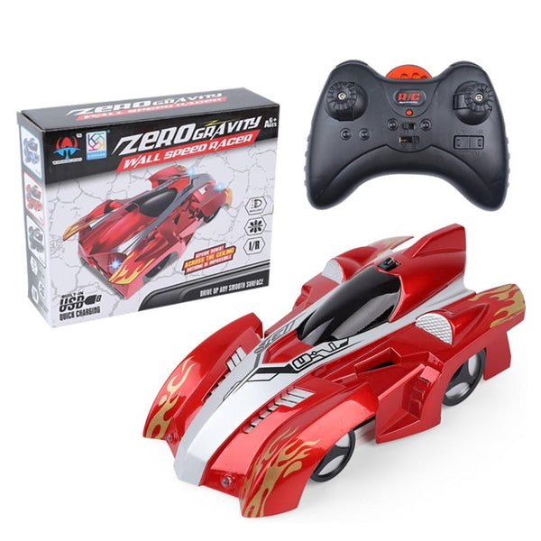Gravity Defying Wall Climbing RC Car