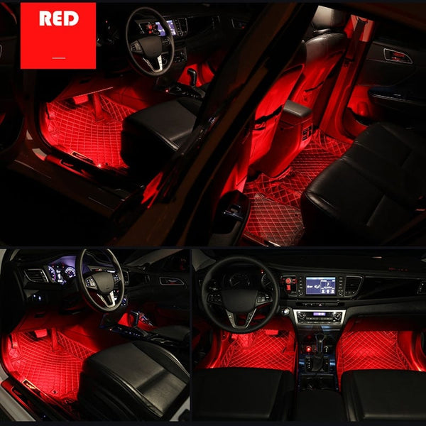 USB Wireless LED Car Foot