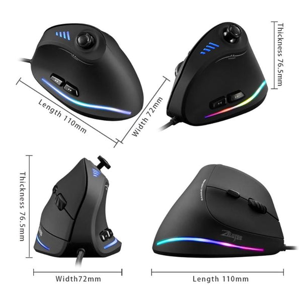 Wired Vertical Gaming Mouse