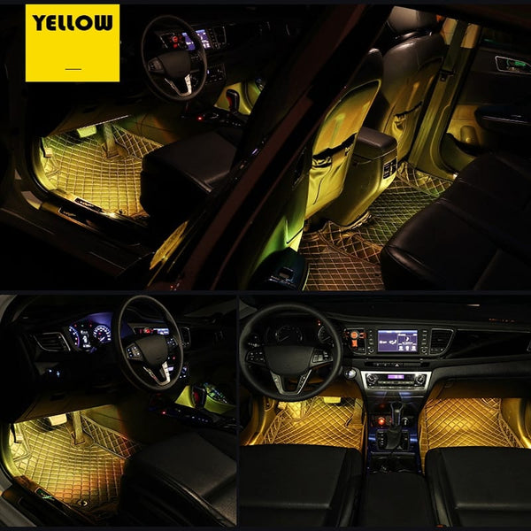 USB Wireless LED Car Foot