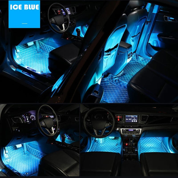 USB Wireless LED Car Foot
