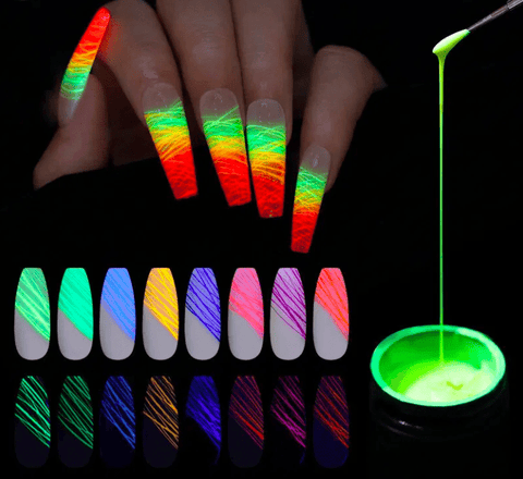 Luminous Spider Nail Gel