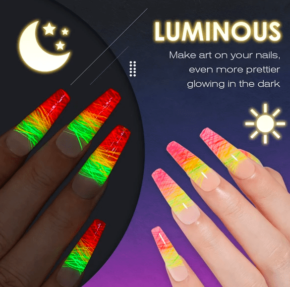 Luminous Spider Nail Gel