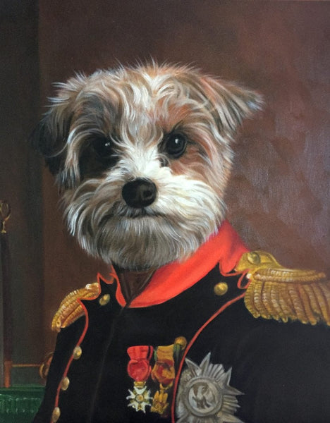 Custom Pet Portrait Canvas