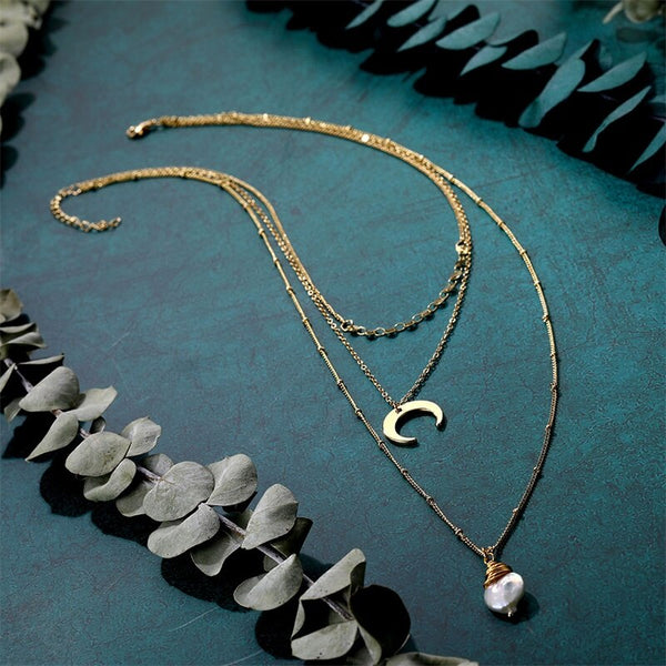 New Luxury Temperament Pearl Pendant Necklace for Women